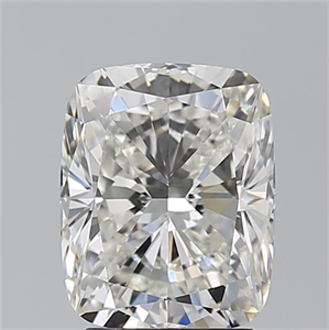 Picture of Natural Diamond 3.01 Carats, Cushion with  Cut, H Color, VVS2 Clarity and Certified by GIA