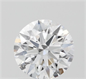 Lab Grown Diamond 1.05 Carats, Round with Ideal Cut, D Color, VVS1 Clarity and Certified by IGI