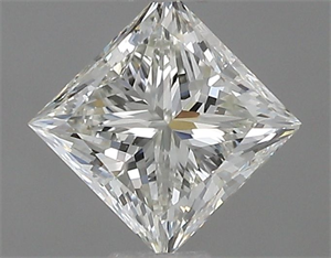 Foto Diamante Natural 0.53 quilates, Princesa , Color H, claridad VVS2 y certificado IGI de