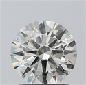 Natural Diamond 1.13 Carats, Round with Excellent Cut, K Color, SI2 Clarity and Certified by GIA
