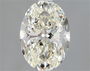Picture of Natural Diamond 1.70 Carats, Oval with  Cut, J Color, VVS2 Clarity and Certified by GIA
