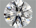 Lab Grown Diamond 3.07 Carats, Round with Excellent Cut, D Color, VVS2 Clarity and Certified by IGI