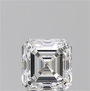Foto Diamante Natural 1.01 quilates, Asscher , Color F, claridad VS1 y certificado GIA de