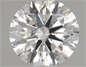 Natural Diamond 0.40 Carats, Round with Excellent Cut, G Color, SI1 Clarity and Certified by GIA