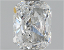 Natural Diamond 1.00 Carats, Radiant with  Cut, E Color, VS2 Clarity and Certified by GIA