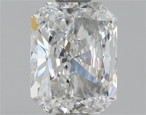 Picture of Natural Diamond 1.00 Carats, Radiant with  Cut, E Color, VS2 Clarity and Certified by GIA