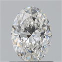 Natural Diamond 0.80 Carats, Oval with  Cut, G Color, VS1 Clarity and Certified by GIA