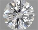 Diamante Natural 0.50 quilates, Redondo , Color F, claridad SI2 y certificado GIA