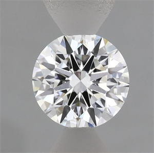 Picture of Lab Grown Diamond 0.72 Carats, Round with Ideal Cut, D Color, VS1 Clarity and Certified by IGI