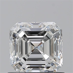 Picture of Natural Diamond 0.90 Carats, Asscher with  Cut, G Color, VS2 Clarity and Certified by GIA