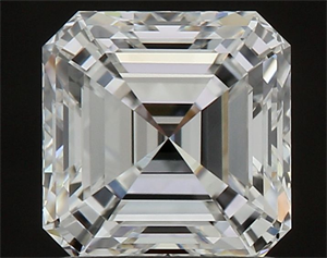 Picture of Natural Diamond 1.03 Carats, Asscher with  Cut, F Color, VS1 Clarity and Certified by GIA