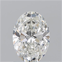 Natural Diamond 1.20 Carats, Oval with  Cut, G Color, VS2 Clarity and Certified by GIA