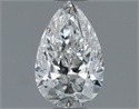 Natural Diamond 0.80 Carats, Pear with  Cut, G Color, SI1 Clarity and Certified by GIA
