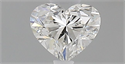 Natural Diamond 0.30 Carats, Heart with  Cut, G Color, VS1 Clarity and Certified by GIA