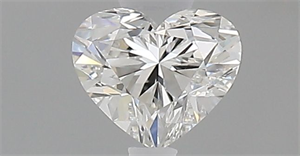 Picture of Natural Diamond 0.30 Carats, Heart with  Cut, G Color, VS1 Clarity and Certified by GIA