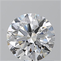 Natural Diamond 0.79 Carats, Round with Excellent Cut, F Color, SI1 Clarity and Certified by GIA