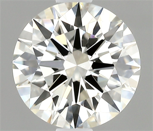 Picture of Natural Diamond 1.10 Carats, Round with Excellent Cut, I Color, VVS2 Clarity and Certified by IGI