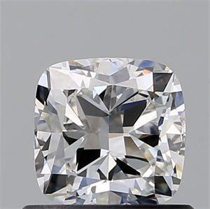 Foto Diamante Natural 0.74 quilates, Del cojín , Color G, claridad VVS2 y certificado GIA de