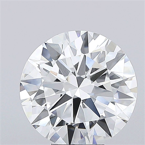 Picture of Lab Grown Diamond 8.01 Carats, Round with Excellent Cut, E Color, VVS2 Clarity and Certified by IGI