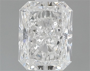 Picture of Natural Diamond 0.50 Carats, Radiant with  Cut, D Color, SI2 Clarity and Certified by GIA