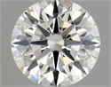 Diamante Natural 0.50 quilates, Redondo , Color H, claridad VVS1 y certificado GIA