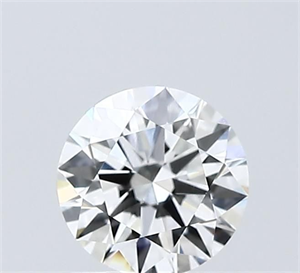 Picture of Lab Grown Diamond 1.01 Carats, Round with Ideal Cut, F Color, VVS2 Clarity and Certified by IGI