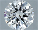 Diamante Natural 0.45 quilates, Redondo , Color E, claridad VS2 y certificado GIA