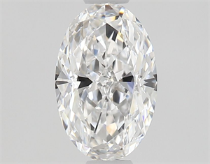 Foto Diamante Natural 0.50 quilates, Ovalado , Color D, claridad VVS2 y certificado GIA de