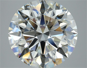 Picture of Natural Diamond 5.53 Carats, Round with Excellent Cut, H Color, VVS1 Clarity and Certified by GIA