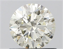 Diamante Natural 0.70 quilates, Redondo , Color K, claridad VVS1 y certificado IGI