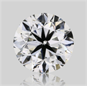 Natural Diamond 1.01 Carats, Round with Very Good Cut, F Color, SI1 Clarity and Certified by GIA