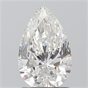 Diamante Natural 1.20 quilates, De pera , Color G, claridad SI2 y certificado GIA