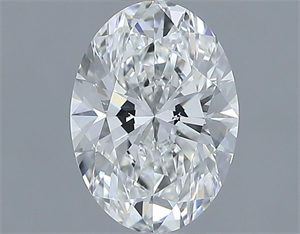 Foto Diamante Natural 1.00 quilates, Ovalado , Color F, claridad VS2 y certificado GIA de
