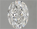 Natural Diamond 1.83 Carats, Oval with  Cut, E Color, VS1 Clarity and Certified by GIA