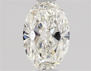 Picture of Natural Diamond 0.51 Carats, Oval with  Cut, H Color, VS2 Clarity and Certified by GIA