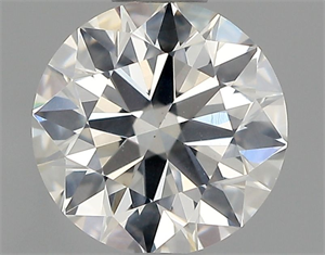 Foto Diamante Natural 0.61 quilates, Redondo , Color G, claridad SI1 y certificado GIA de