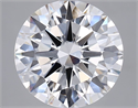 Del inventario de diamantes de laboratorio, 5.00 quilates, Redondo , Color F, claridad VVS2 y certificado IGI