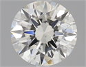 Natural Diamond 1.01 Carats, Round with Excellent Cut, I Color, SI1 Clarity and Certified by GIA