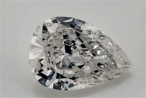 Picture of Natural Diamond 1.05 Carats, Pear with  Cut, G Color, SI1 Clarity and Certified by GIA