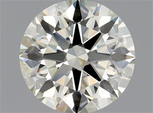 Picture of Natural Diamond 1.10 Carats, Round with Excellent Cut, J Color, VS1 Clarity and Certified by IGI