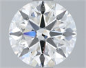 Diamante Natural 0.90 quilates, Redondo , Color D, claridad SI2 y certificado GIA
