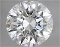 Diamante Natural 0.73 quilates, Redondo , Color E, claridad SI2 y certificado GIA