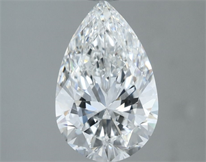 Foto Diamante Natural 1.52 quilates, De pera , Color E, claridad VVS2 y certificado GIA de