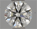 Diamante Natural 0.40 quilates, Redondo , Color I, claridad VVS2 y certificado IGI