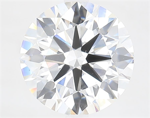 Picture of Lab Grown Diamond 3.89 Carats, Round with Ideal Cut, G Color, VS1 Clarity and Certified by IGI