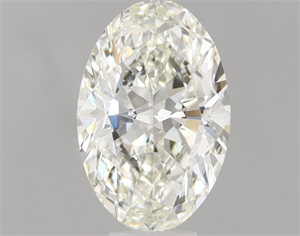 Foto Diamante Natural 0.51 quilates, Ovalado , Color J, claridad VS1 y certificado GIA de