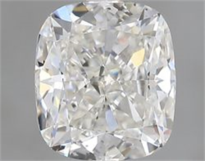 Foto Diamante Natural 0.80 quilates, Del cojín , Color G, claridad SI1 y certificado GIA de