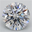 Del inventario de diamantes de laboratorio, 2.04 quilates, Redondo , Color E, claridad VS1 y certificado IGI