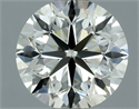 Natural Diamond 0.80 Carats, Round with Very Good Cut, K Color, VS1 Clarity and Certified by IGI
