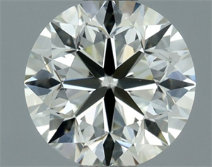 Picture of Natural Diamond 0.80 Carats, Round with Very Good Cut, K Color, VS1 Clarity and Certified by IGI